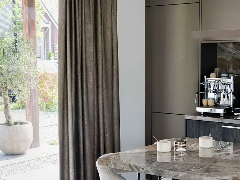 Gordijnen met textuur